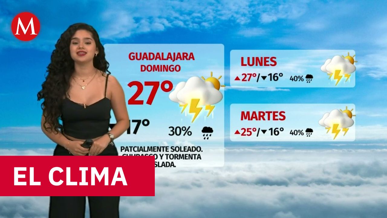 Clima de hoy domingo 23 de agosto de 2026 | Pronóstico con Natalia Sánchez