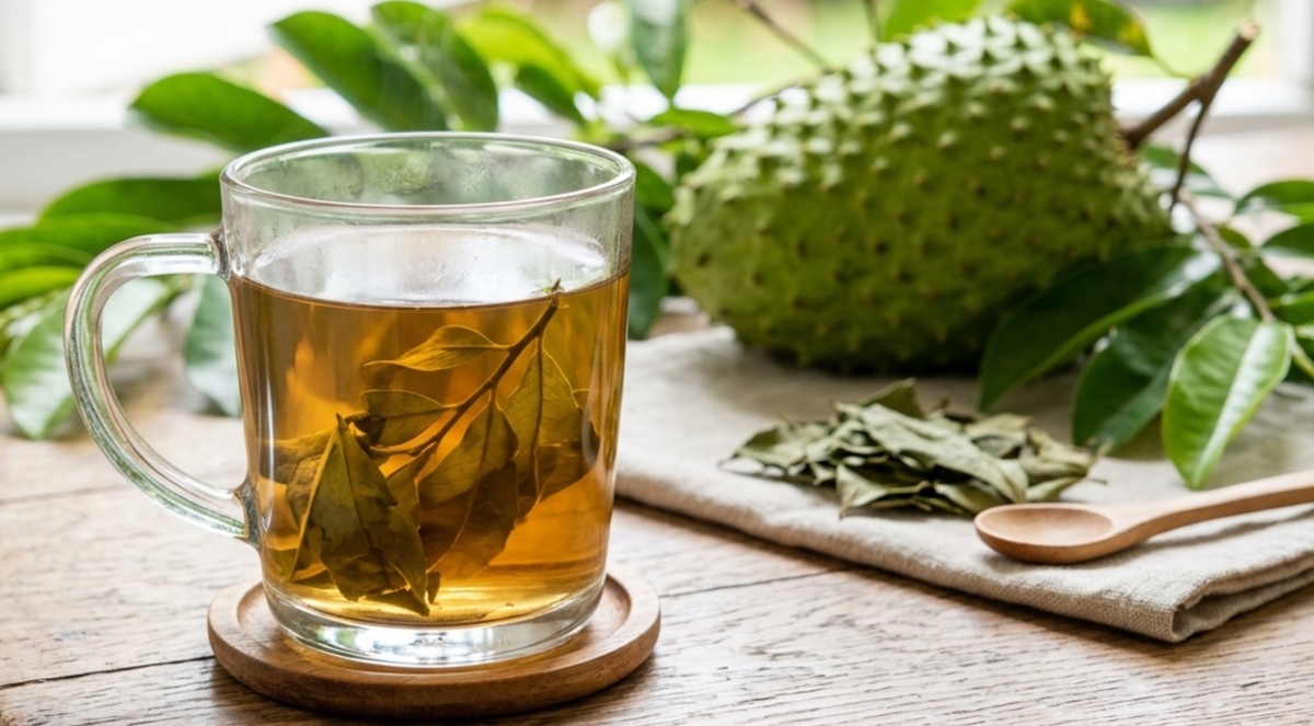 ¿Cuáles son los beneficios del te de hoja de guanábana? | IA
