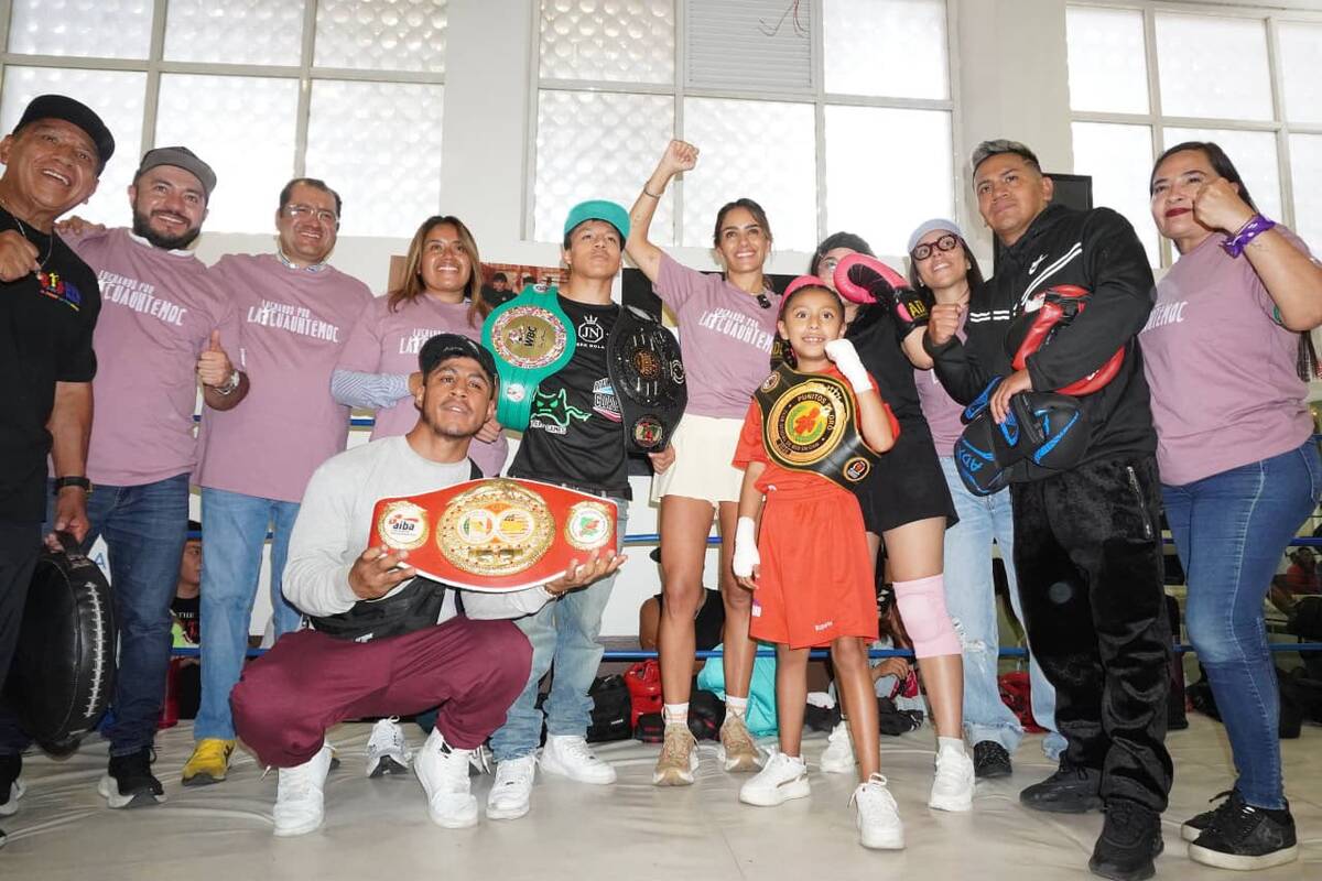 En el Deportivo Maracaná se realizó una exposición de box con la participación de boxeadores y exboxeadores. | Especial