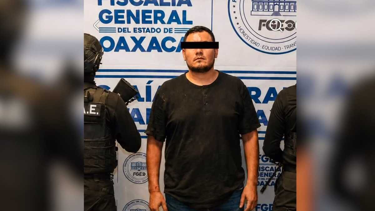 El imputado está relacionado con secuestros, extorsiones, trata de persona y narcomenudeo. | Foto: X @FISCALIA_GobOax