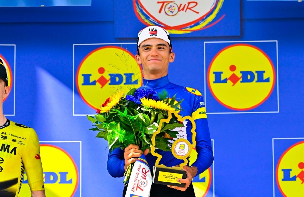Isaac del Toro vive su mejor momento en el ciclismo de élite (www.uaeteamemirates.com)