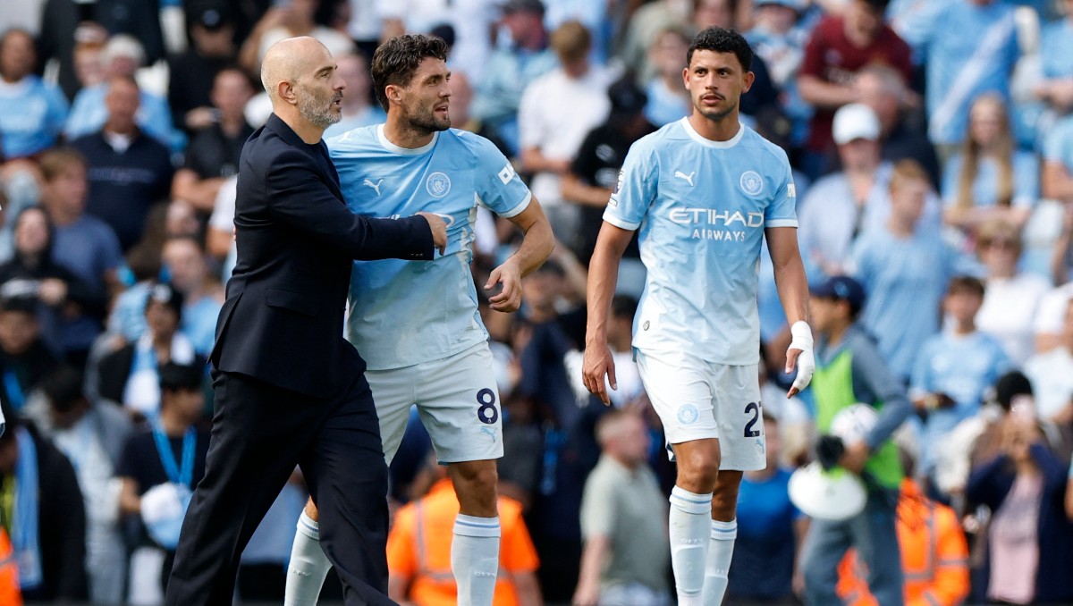 Maresca debuta con Manchester City rescatando el triunfo ante Bournemouth en el arranque de la Premier League (Reuters)