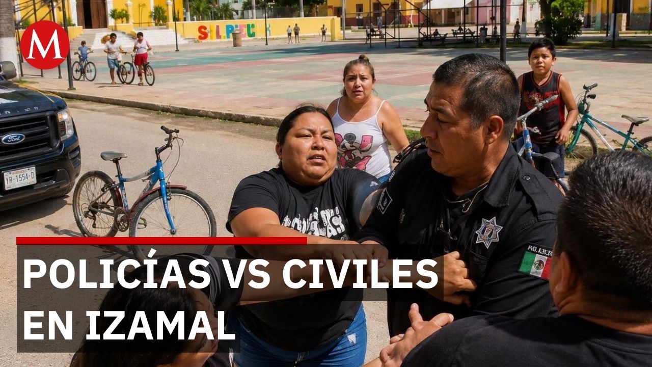 Policías de Izamal enfrentan consecuencias tras enfrentamiento con civiles grabado