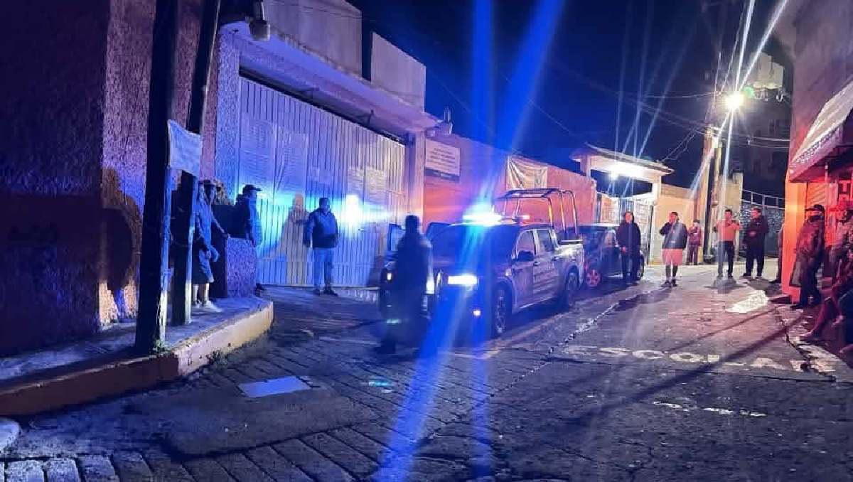 Los presuntos ladrones fueron sorprendidos sustrayendo objetos de la oficina. | Foto: Delegación Municipal San Francisco Chimalpa