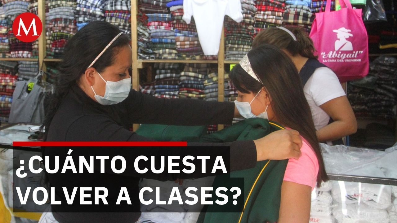 Regreso a clases: padres abarrotan comercios y preparan el gasto familiar en Monterrey