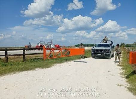 Seis personas fueron detenidas en el rancho de Campeche.