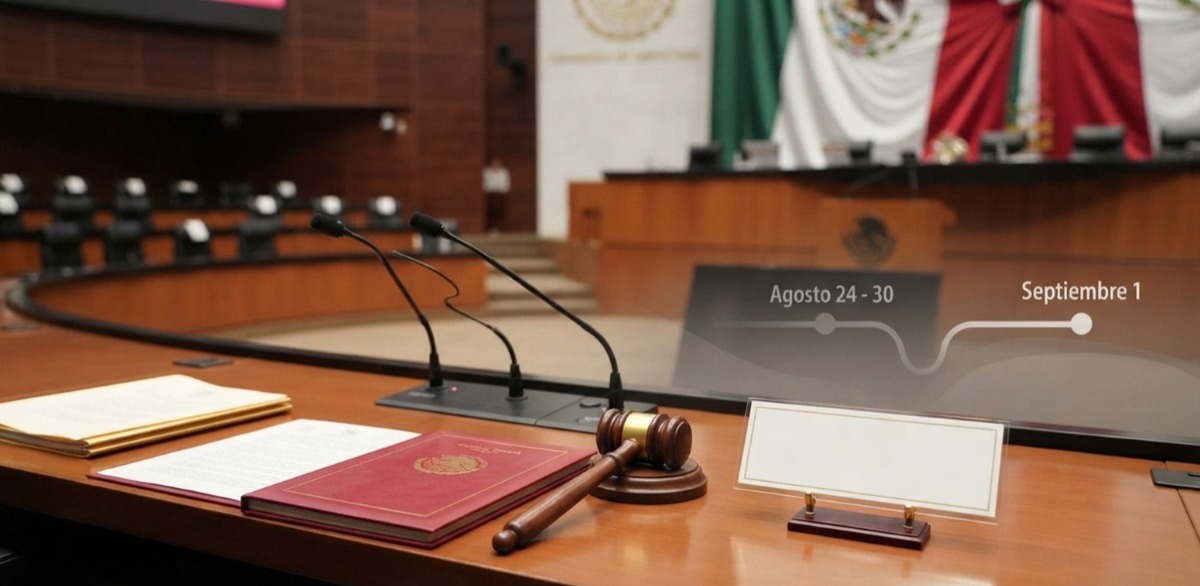 El Senado se alista para la transición de la Mesa Directiva de cara al 1 de septiembre. | Diseño: IA