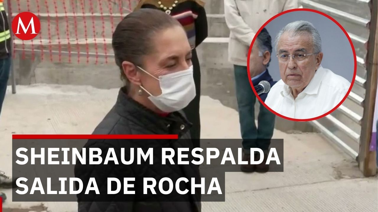 Sheinbaum respalda segunda licencia de Rocha Moya: “Es lo mejor para Sinaloa”