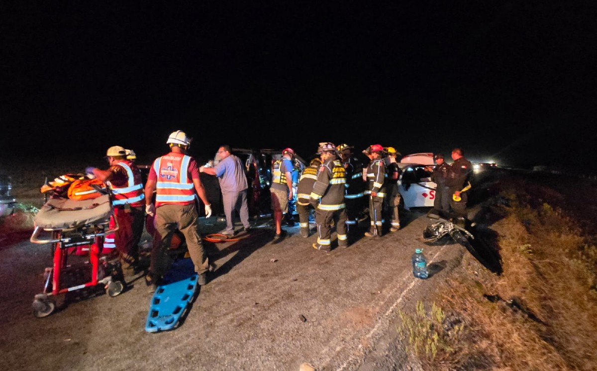 Accidente en carretera Mezquital, Tamaulipas. | Adolfo Gamez