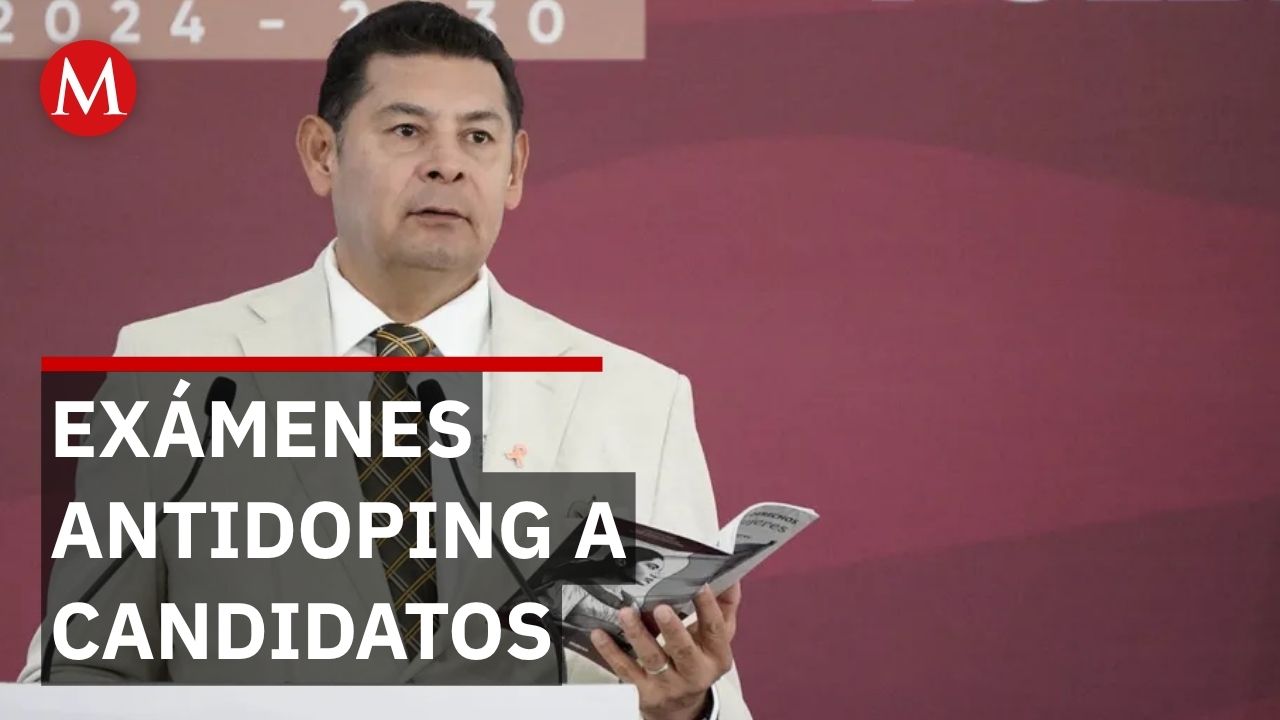 Alejandro Armenta respalda exámenes antidoping a candidatos en Puebla