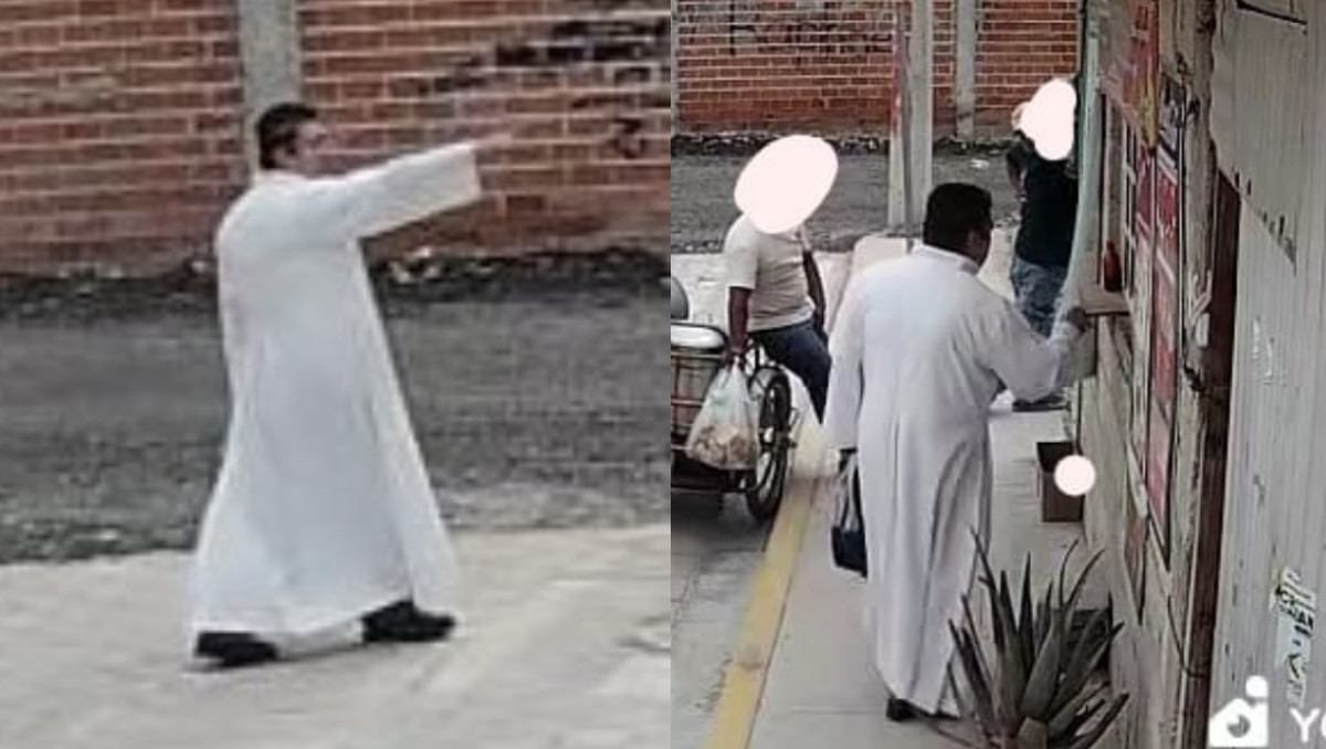 Alertan en Tehuacán por hombre que presuntamente se hace pasar por sacerdote y pide entrar a viviendas | Especial