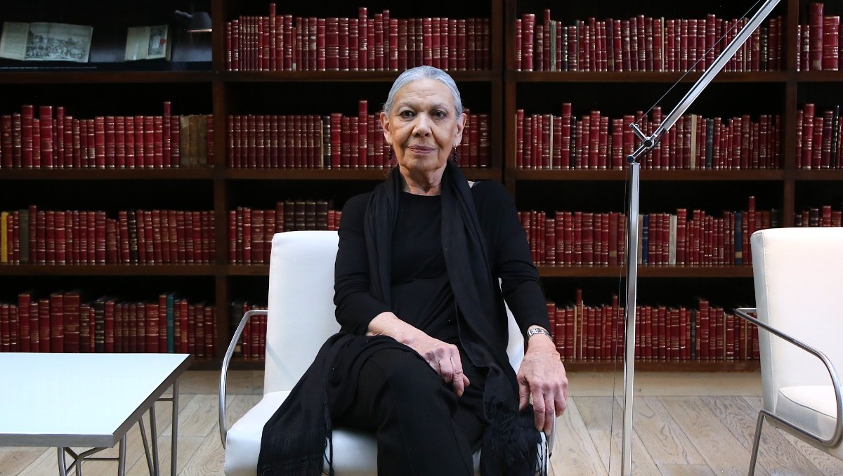 “A mis 75 años recién cumplidos, estoy muy satisfecha con mi vida". | Foto: Juan Carlos Aguilar