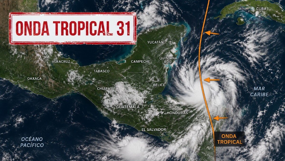 Avance de la Onda Tropical 31 | IA DISCOVER