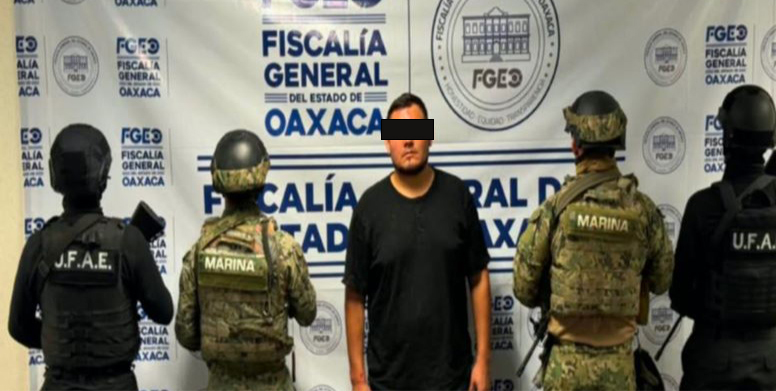 Cae presunto líder criminal en Oaxaca: Semar y Fiscalía le aseguran droga en Hacienda de Antequera| Foto: Especial