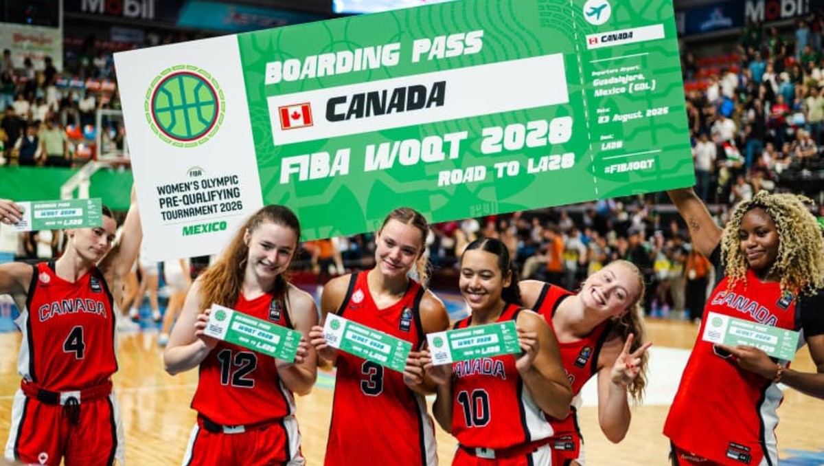 Canadá domina a México y se corona en el Preclasificatorio Olímpico Femenino de la FIBA (Cortesía FIBA)