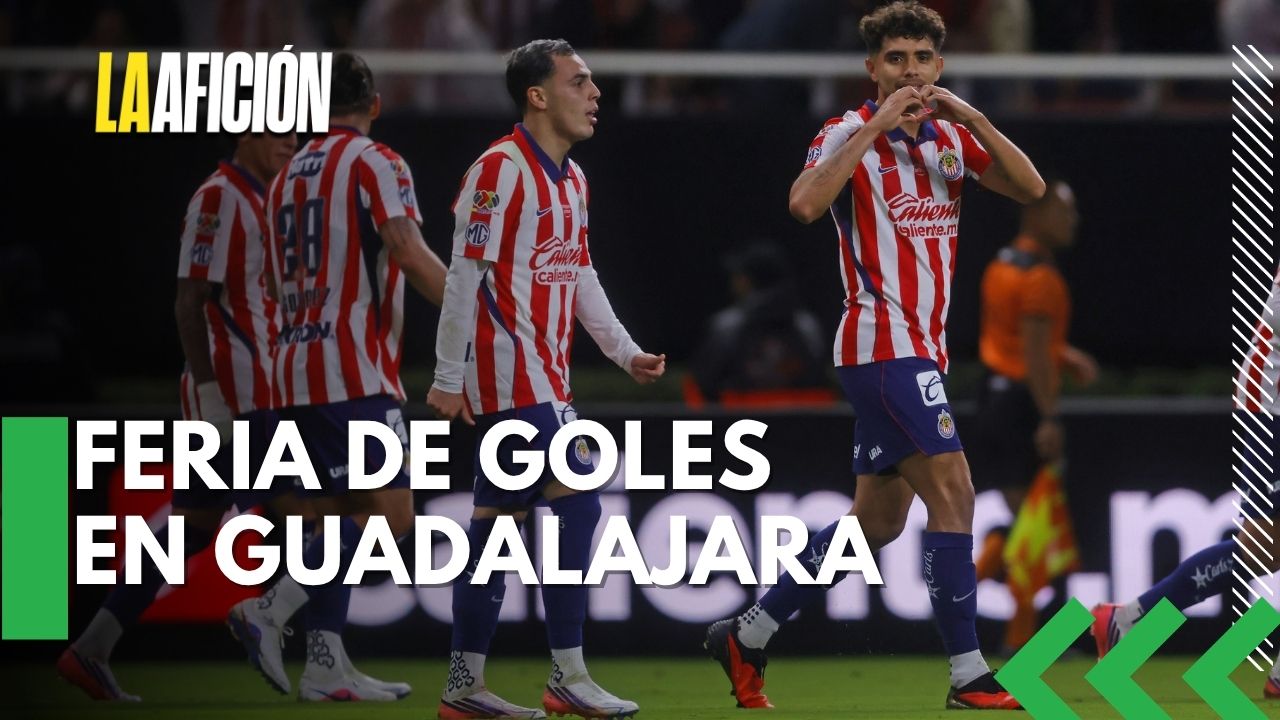 Chivas goleó 5-2 a Xolos en primer partido sin 'Hormiga' González y recupera contundencia