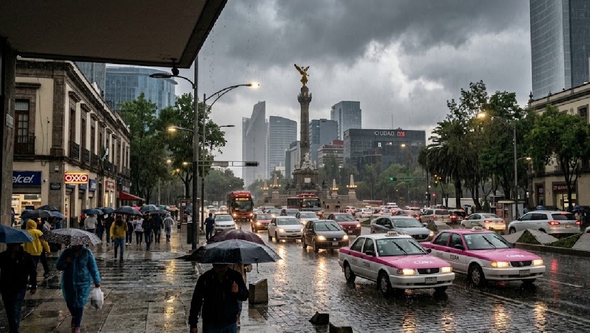 Chubascos en CdMx con descargas eléctricas | IA Discover