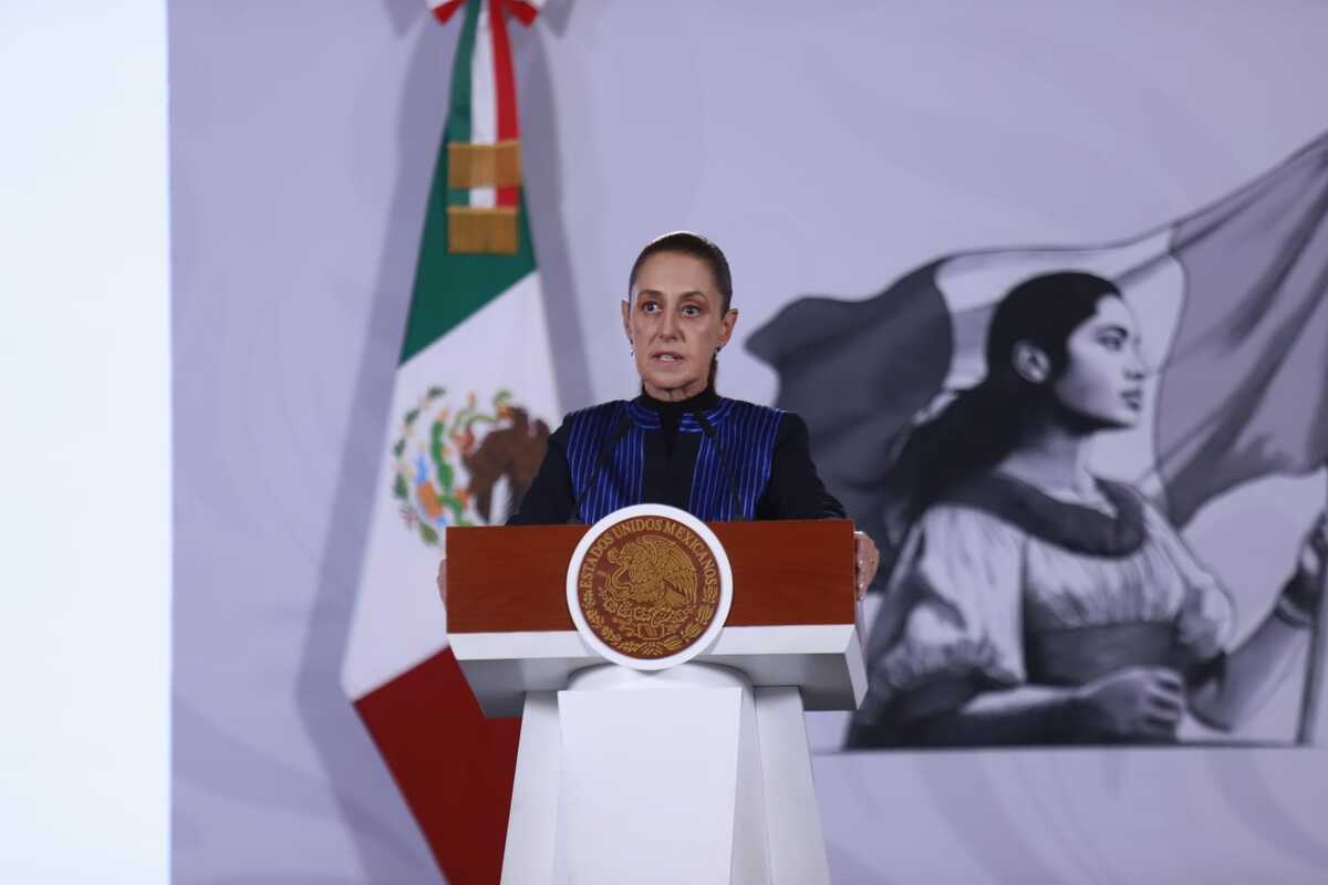 Claudia Sheinbaum descarta desaparición de poderes en la entidad tras licencia de Rocha Moya. | Juan Carlos Bautista