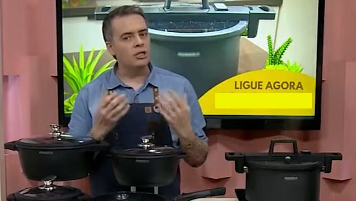 Conductor y chef sufre accidente en pleno programa en vivo (RS)