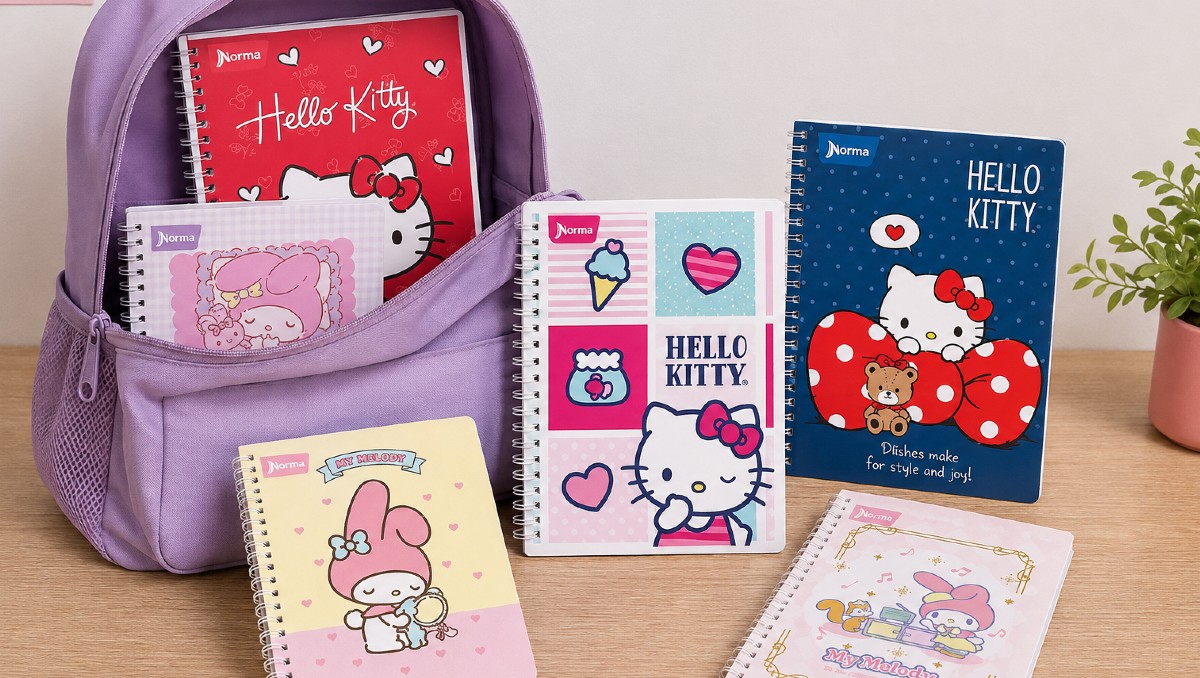 Cuadernos de Sanrio disponibles en Walmart | IA DISCOVER