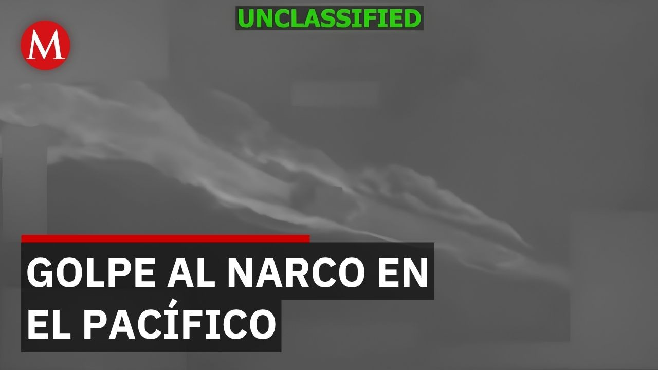 EU ataca embarcación de narcotraficantes en Pacífico Oriental; video del operativo