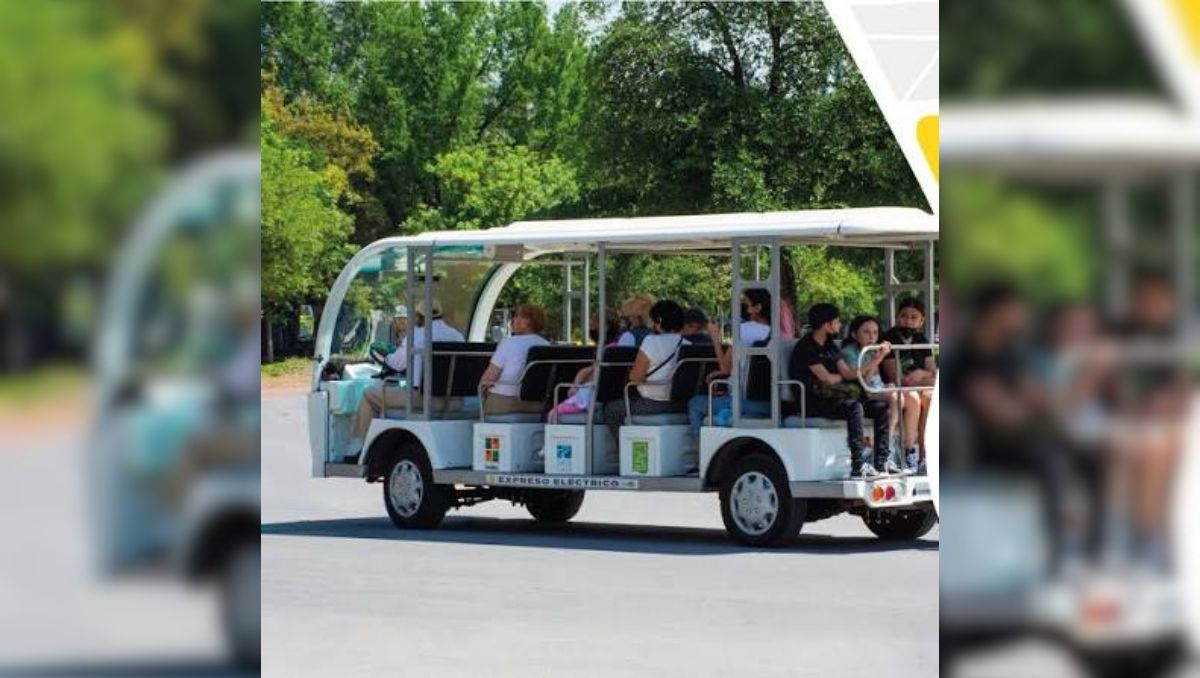 El Expreso Fundidora realiza recorridos diarios dentro del Parque Fundidora| Especial