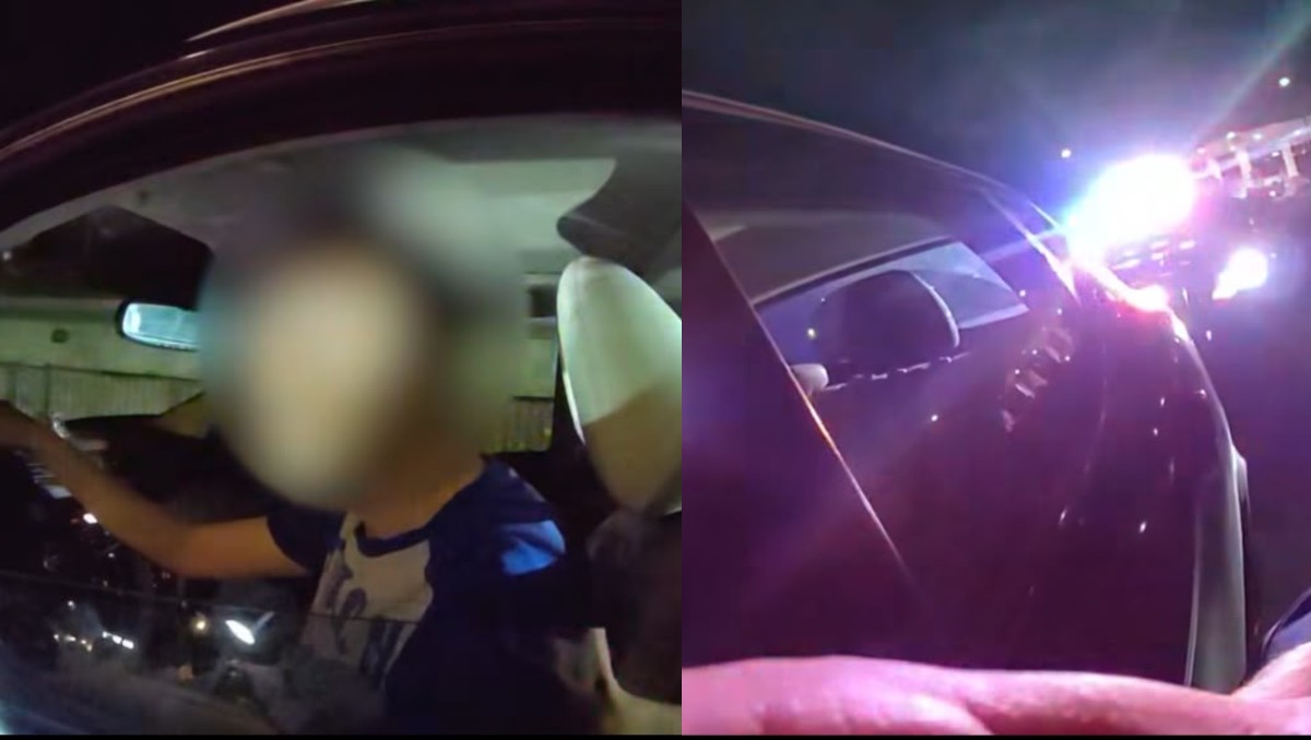 El incidente se dió en Colorado durante una parada de tránsito rutinaria. | Facebook: Parker Police Department