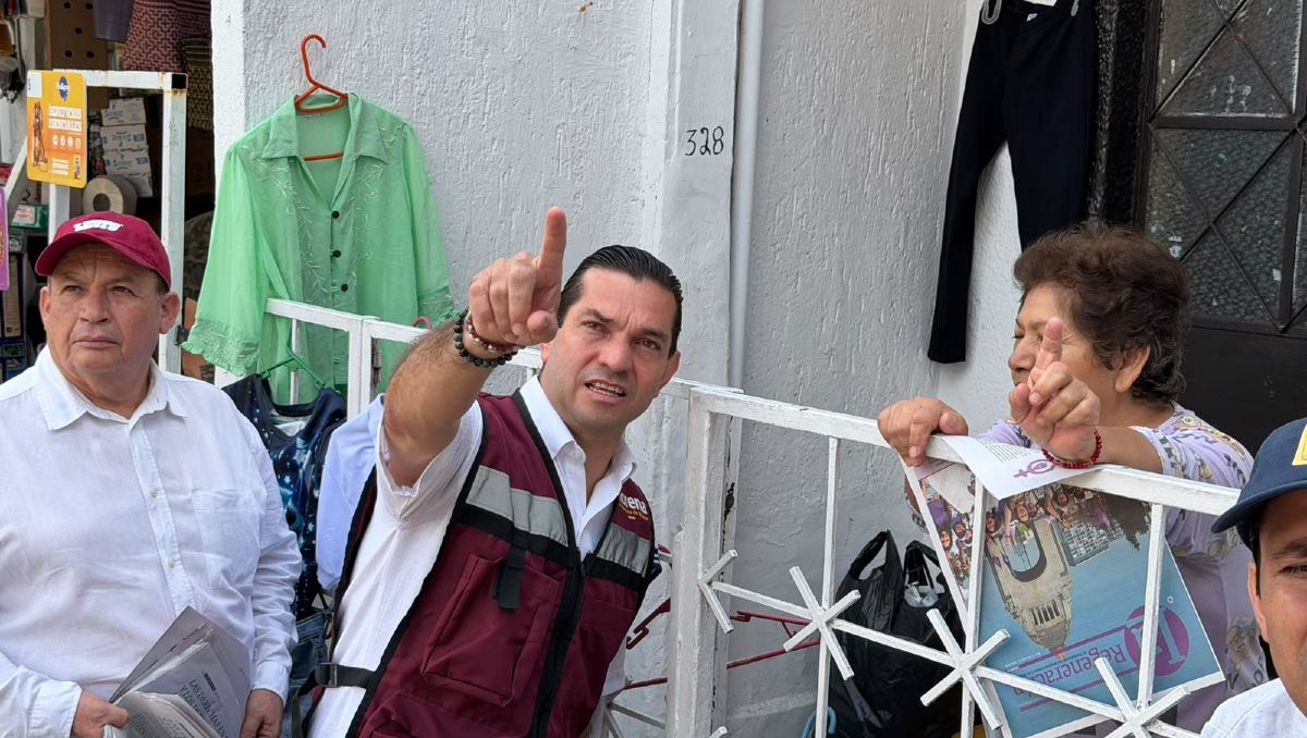 La mega brigada de Morena fue encabezada por Mauro Lomelí (Cortesía)