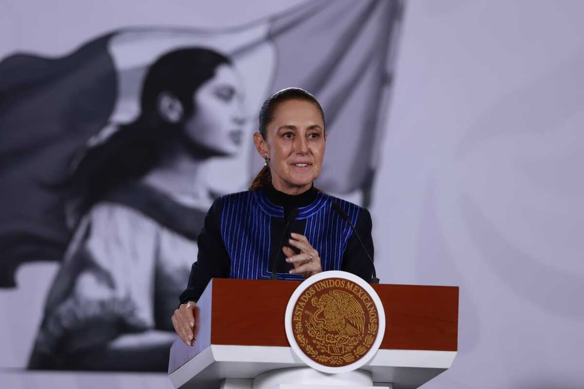 Optimismo en negociaciones comerciales con Estados Unidos: Sheinbaum. | Juan Carlos Bautista
