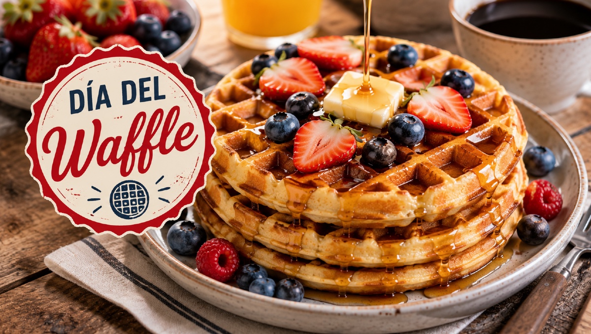 ¿Por qué se celebra el Día del Waffle y cómo hacerlo? | ESPECIAL