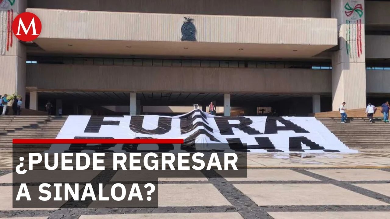 Rubén Rocha Moya pidió licencia pero puede regresar cuando quiera, dice Sheinbaum