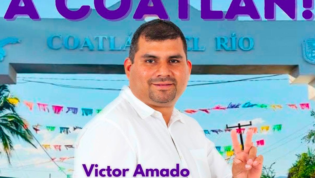 Víctor Manuel Amado de León, excandidato a la presidencia municipal de Coatlán del Río, fue ultimado en Mazatepec.| Foto: Especial