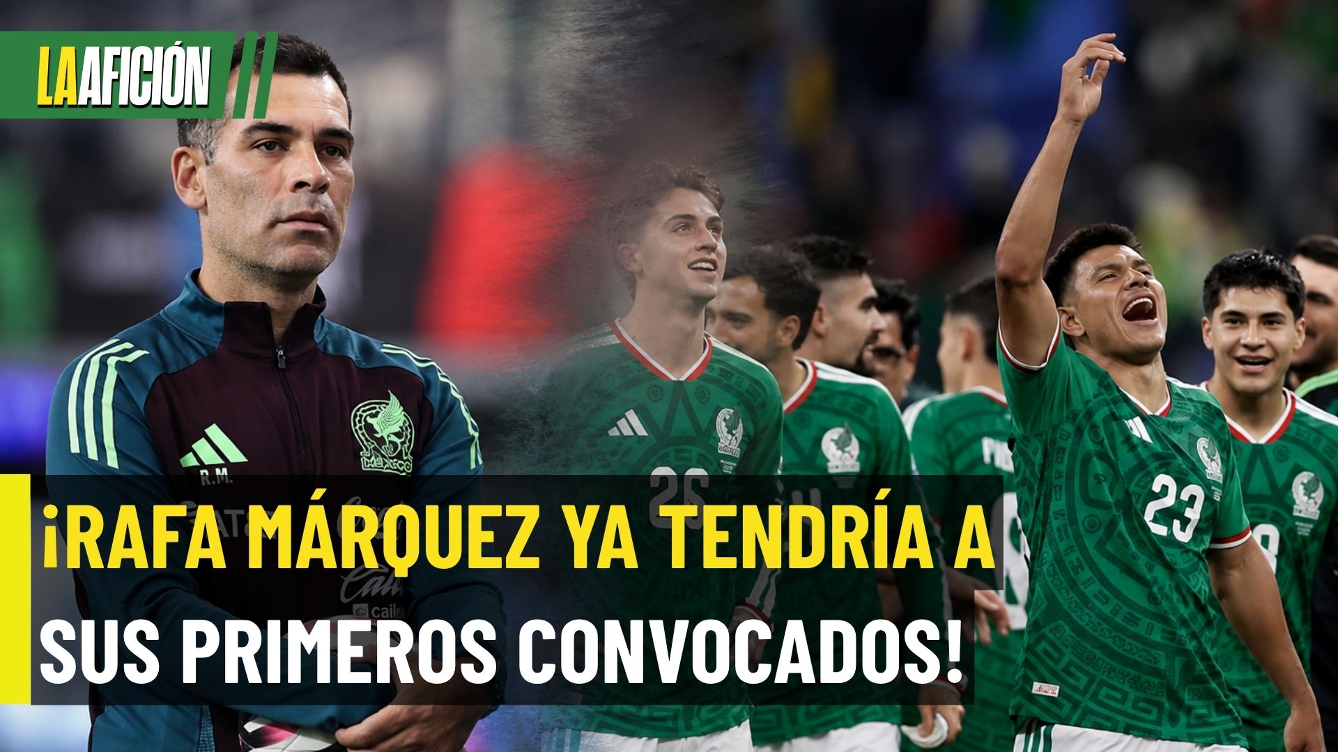 ¡Se acerca el debut! Rafa Márquez comienza a definir su primera convocatoria con México