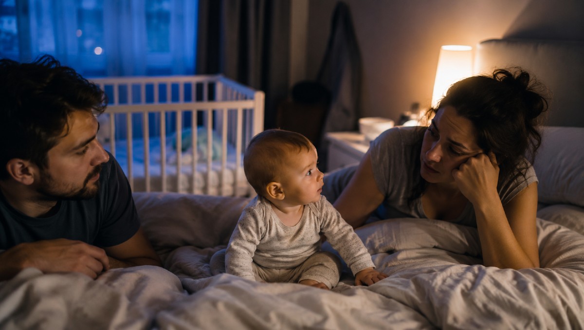 Bebés que duermen con sus padres podrían mostrar esta diferencia