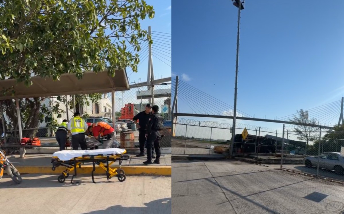 Tras caer 55 metros, joven del puente Tampico evoluciona favorablemente. | Foto: Redes sociales