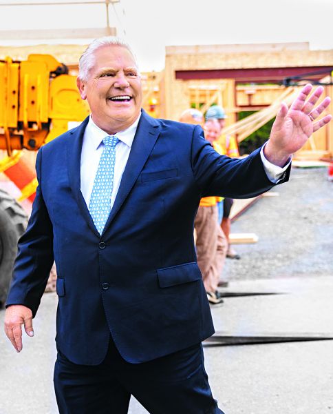 Doug Ford, primer ministro de Ontario. CARLOS OSORIO/REUTERS