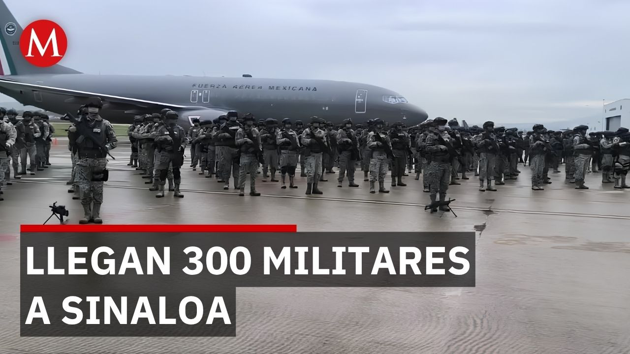 Ejército despliega 300 efectivos en Sinaloa para combatir delincuencia en Mazatlán