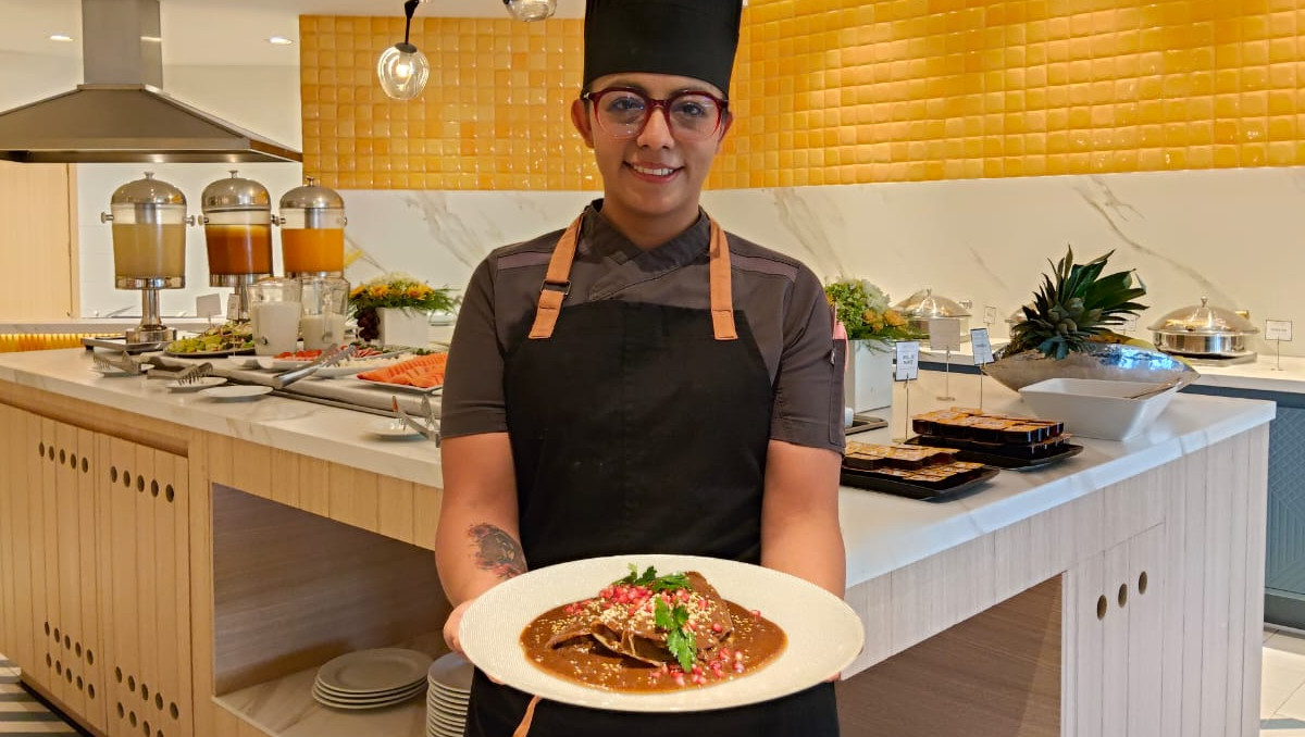 Enchiladas Agustinas: El platillo que combina el chile en nogada y el moles poblano |  Rosario Portillo