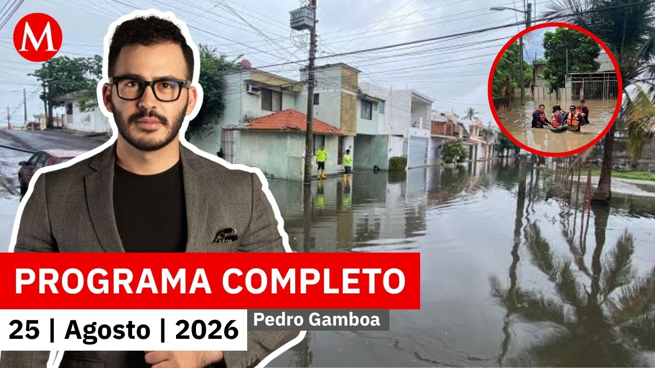 45 familias afectadas por fuertes inundaciones en Veracruz | Pedro Gamboa, 25 de agosto de 2026