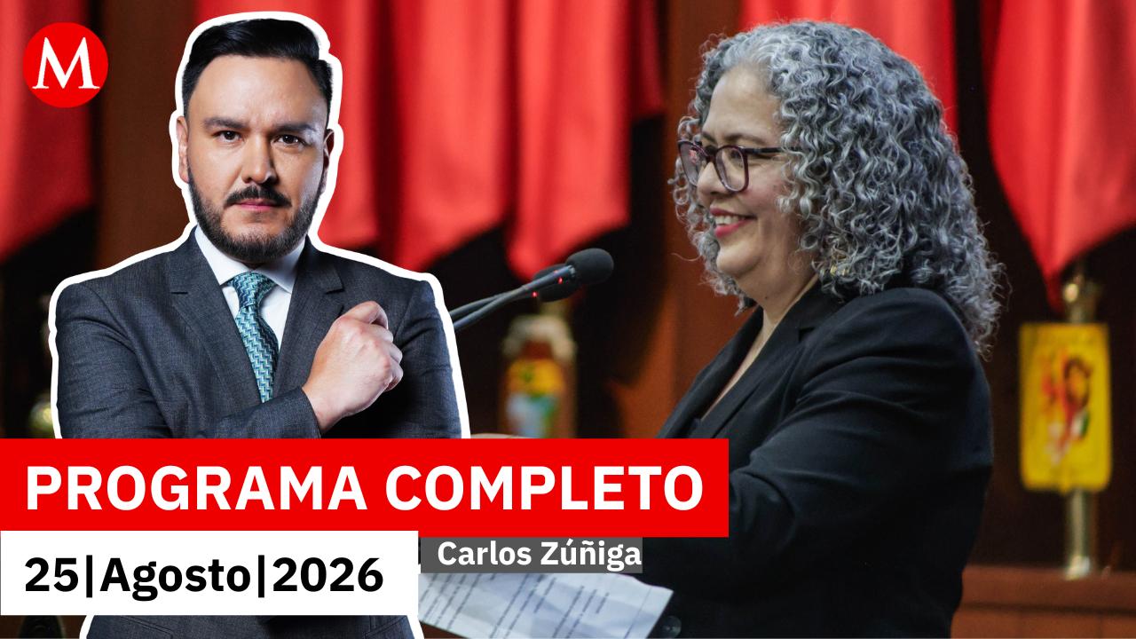 Graciela Domínguez asume como gobernadora interina de Sinaloa | Carlos Zúñiga, 25 de agosto de 2026