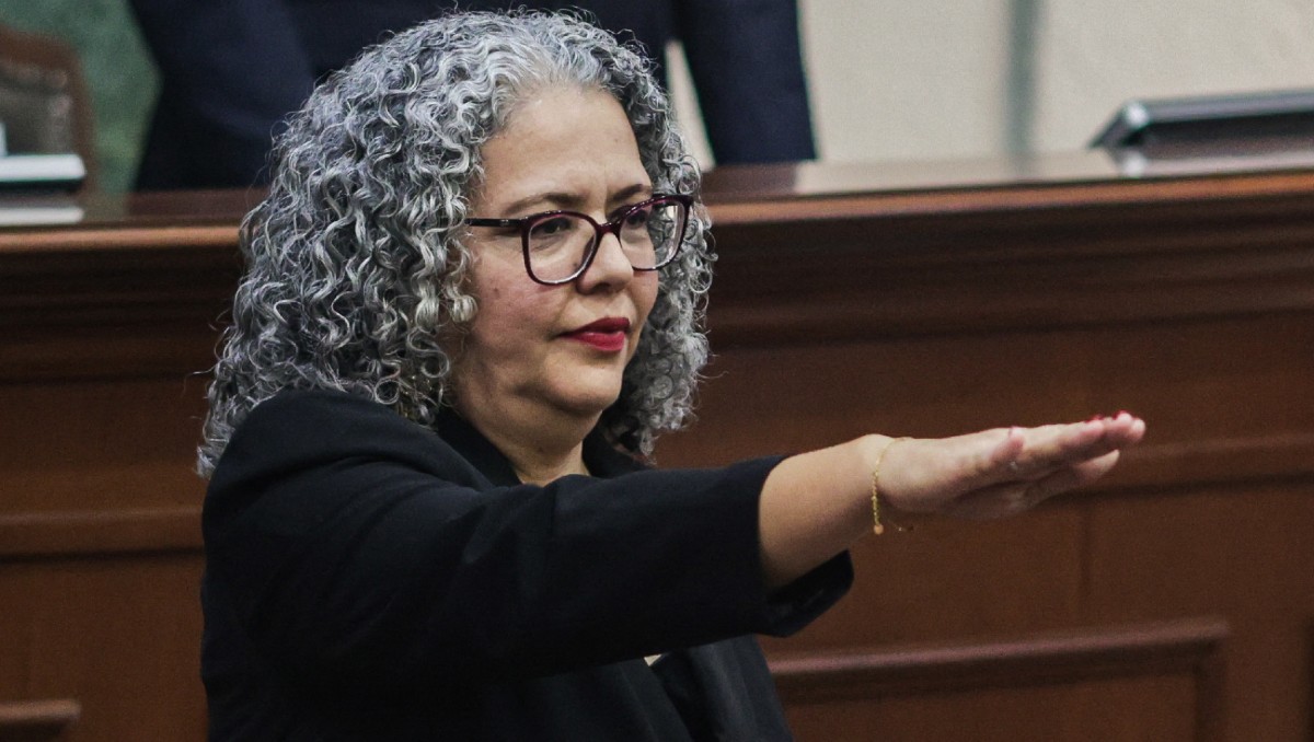 Graciela Domínguez Nava asume como gobernadora interina de Sinaloa. | Foto: AFP