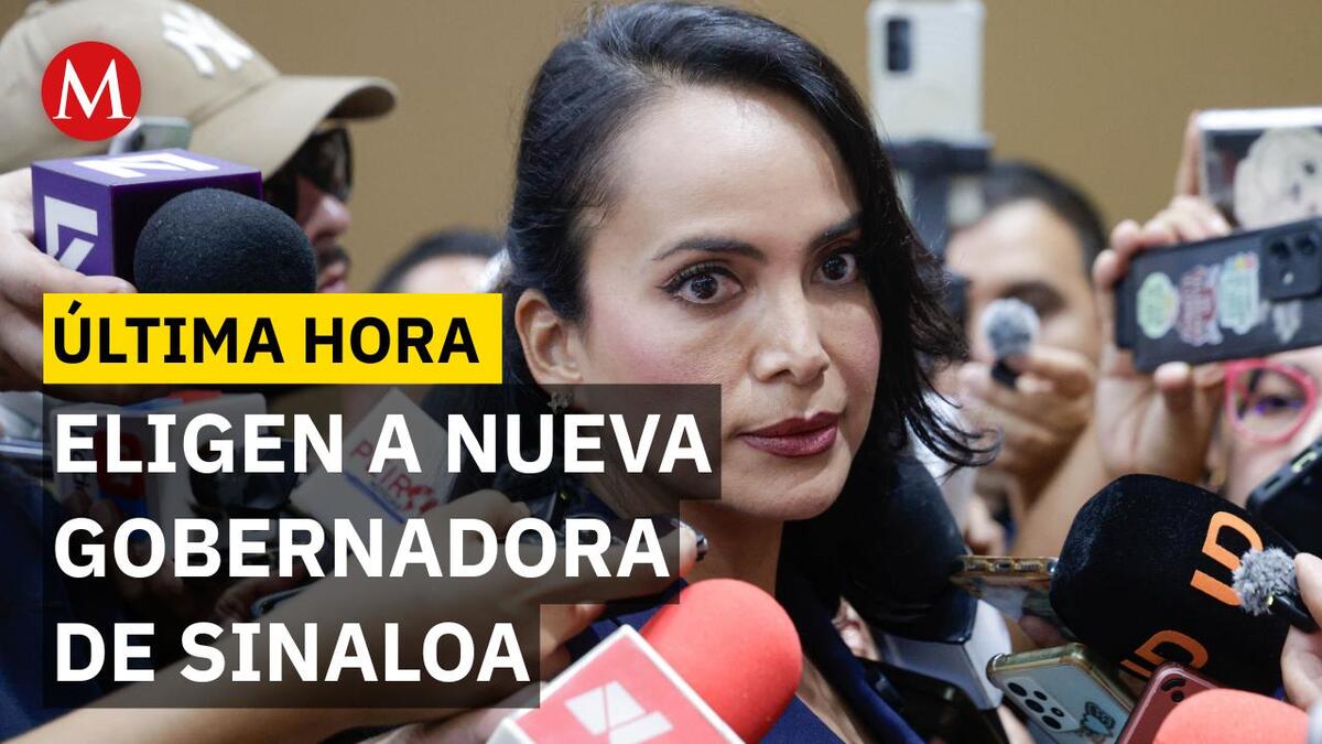 Graciela Domínguez Nava designada gobernadora de Sinaloa hasta octubre de 2027