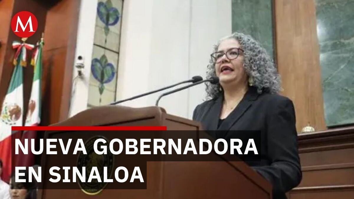 Así Graciela Domínguez Nava rindió protesta como gobernadora interina de Sinaloa