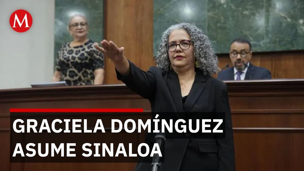 Graciela Domínguez Nava toma protesta como gobernadora interina de Sinaloa tras crisis política