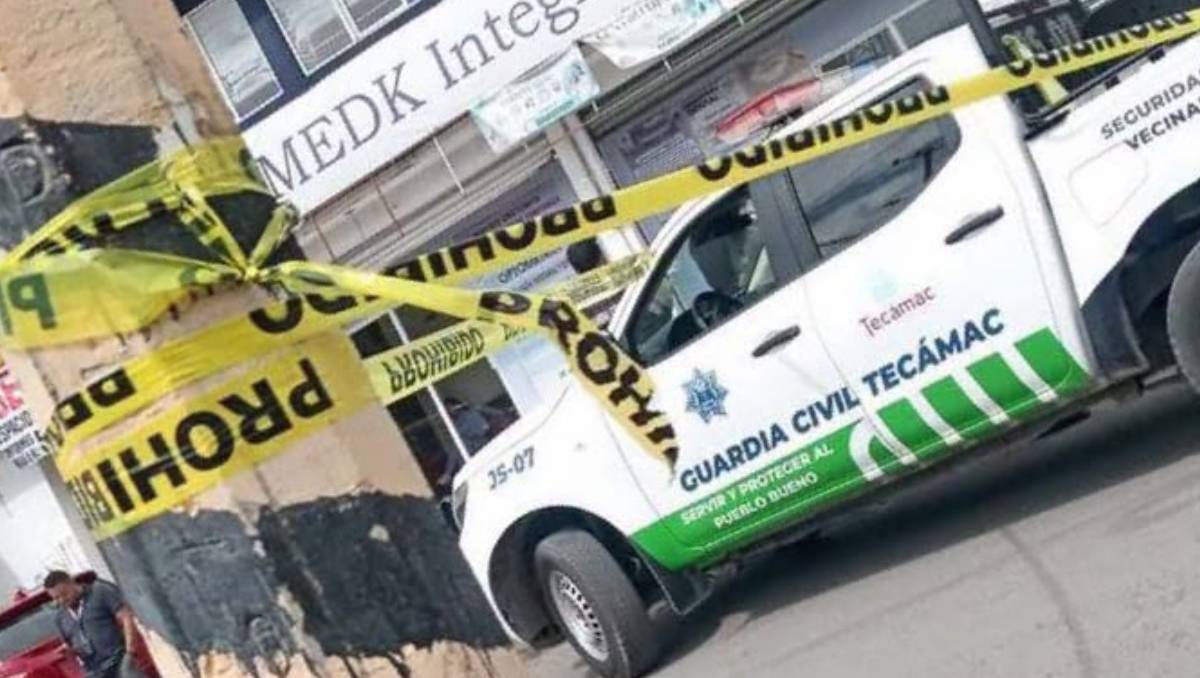 El hallazgo de una cabeza humana en Real del Cid generó una intensa movilización de policías y cuerpos de emergencia. | Foto: Especial