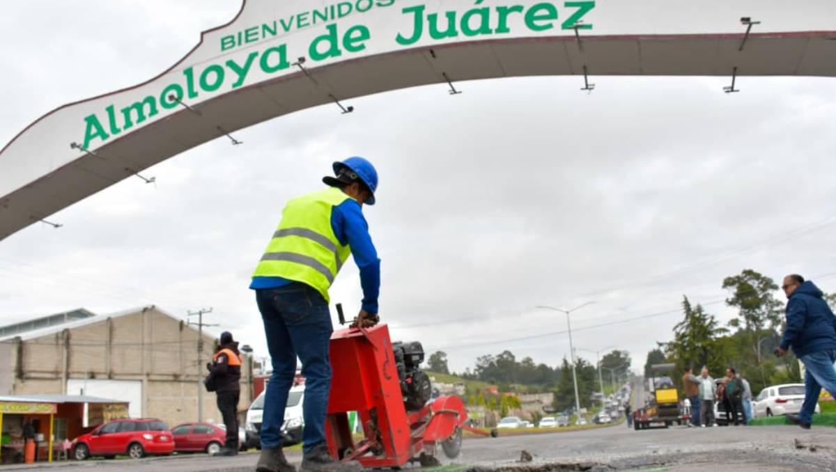 Iniciaron este lunes en el tramo que va del Penal de Santiaguito a la cabecera municipal. | Foto: Especial