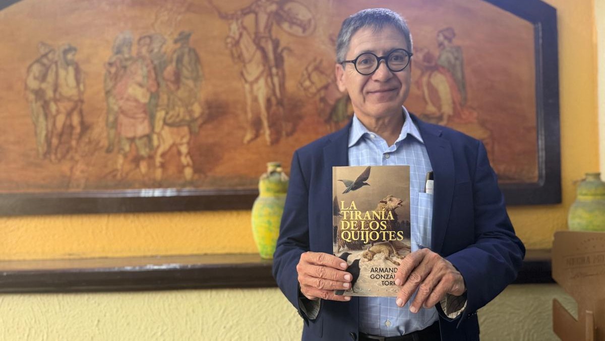 "Mi libro es profundamente antiquijotesco". |Foto: Vicente Gutiérrez