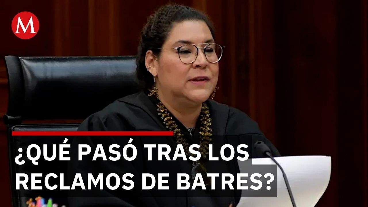 Ministra Batres pasa de los reclamos al silencio en cortes, dando nuevamente que hablar