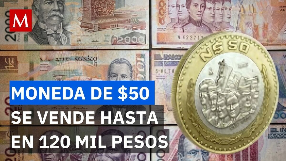 Moneda de 50 pesos de los Niños Héroes se vende hasta en 120 mil pesos