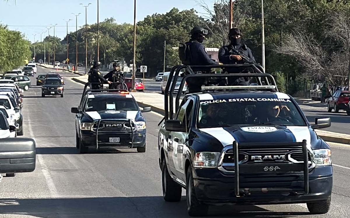 Muere policía en enfrentamiento armado en Coahuila. | Foto: Iván Sánchez